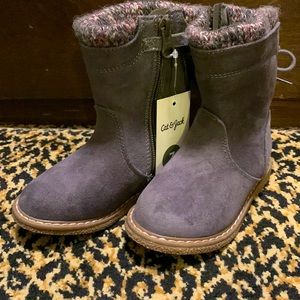 Cat & Jack Gray Boots! Toddler Girl Size 7